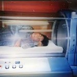 Michael Jackson in hyperbaric chamber